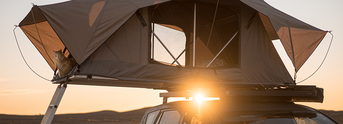 CAMPWERK Camping Heizdecke für Dachzelte 200x80 cm mit Powerbank - Dachzelt  Momente