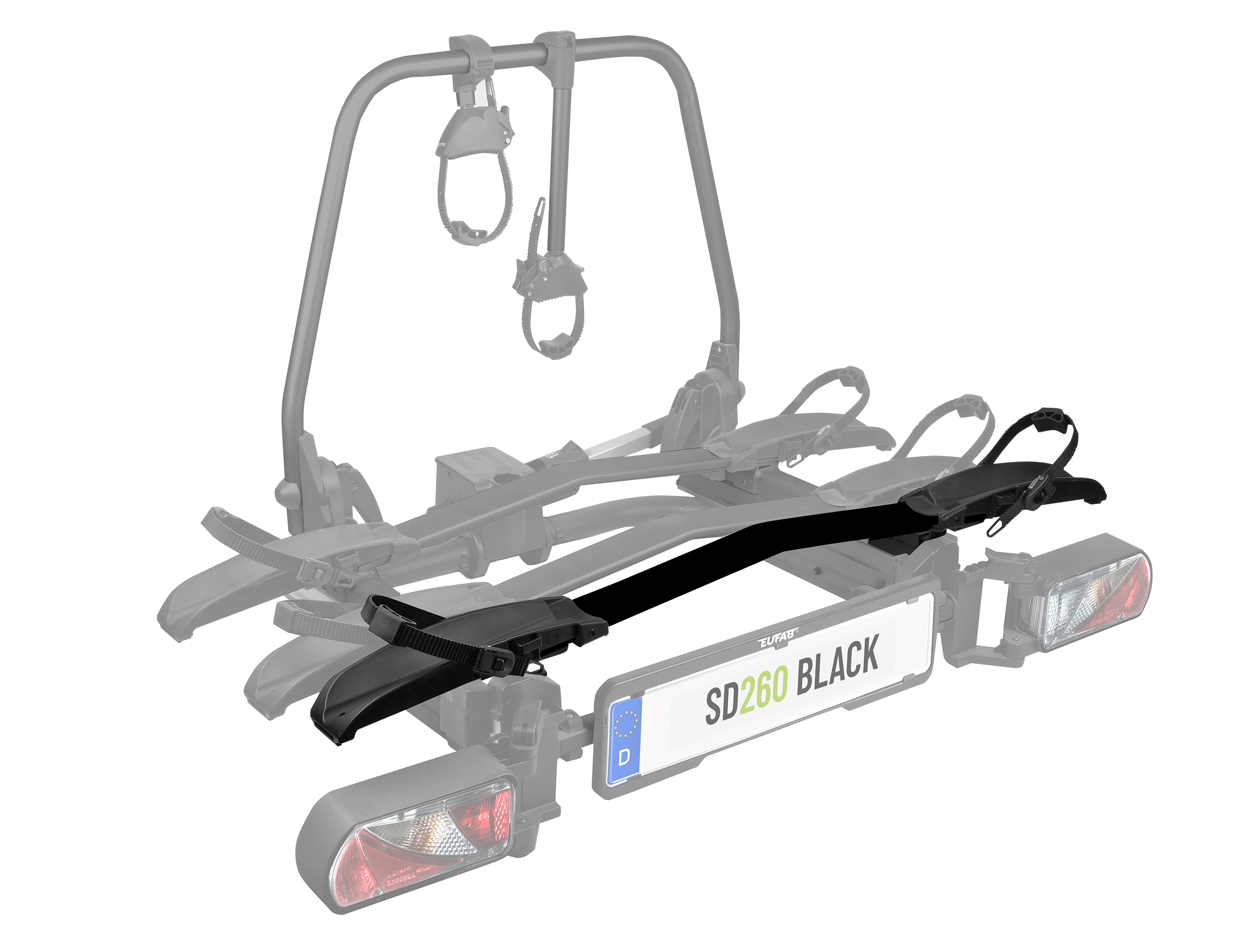 EUFAB SD260 ERWEITERUNG 3 Fahrrad BLACK