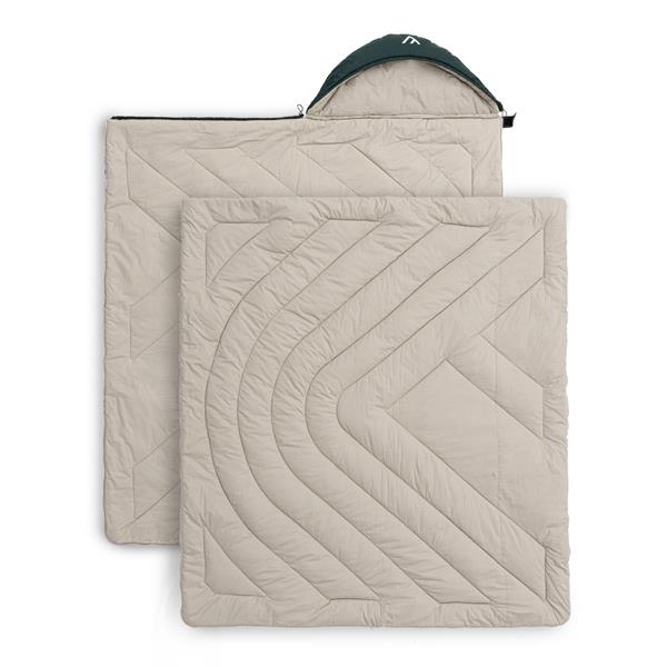 Qeedo Schlafsack Fellow - Darkgreen
