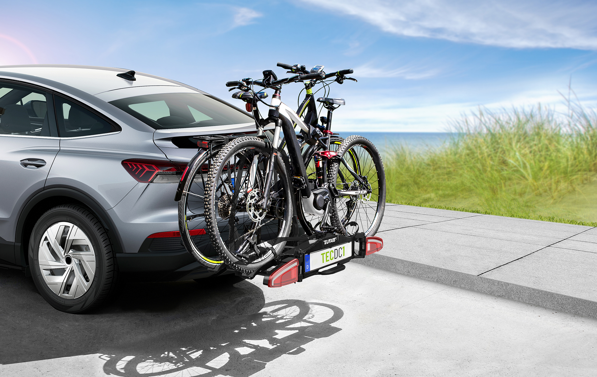 Fahrradträger EUFAB TECDC1+ 2 er Fahrradträger Kupplungsträger