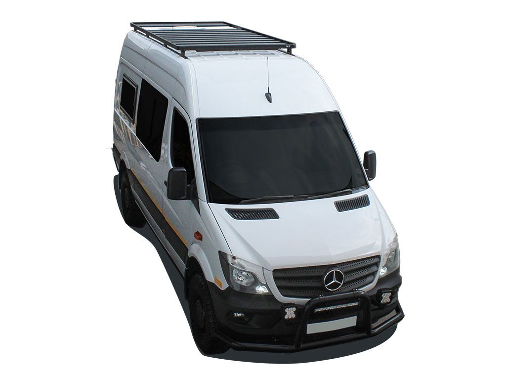 Frontrunner Mercedes Benz Sprinter (2006 - Heute) L2 / L3 / MWB / LWB mit werks. Dachschiene SLIMLINE II DACHTRÄGER KIT / hoch