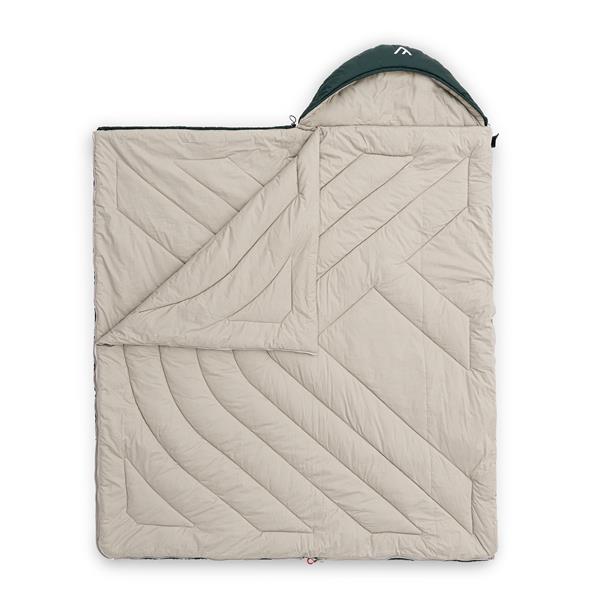 Qeedo Schlafsack Fellow - Darkgreen